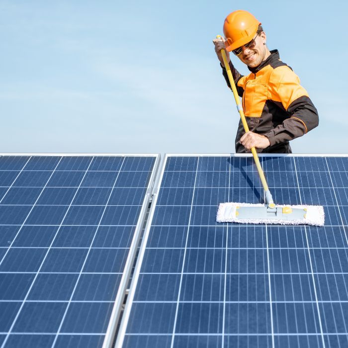 View of Solar Panel Maintenance Checklist — Get Started Today!